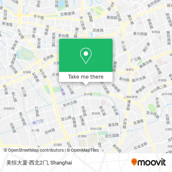 美恒大厦-西北2门 map