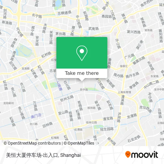 美恒大厦停车场-出入口 map