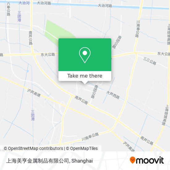 上海美亨金属制品有限公司 map