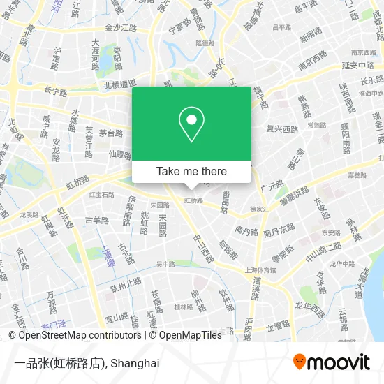 一品张(虹桥路店) map