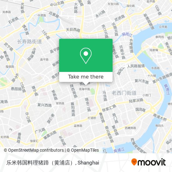 乐米韩国料理猪蹄（黄浦店） map