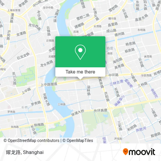 耀龙路 map