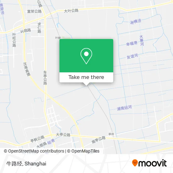 牛路经 map