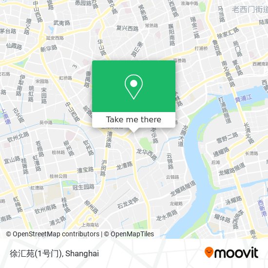 徐汇苑(1号门) map