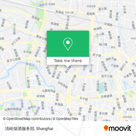 清峪烟酒服务部 map