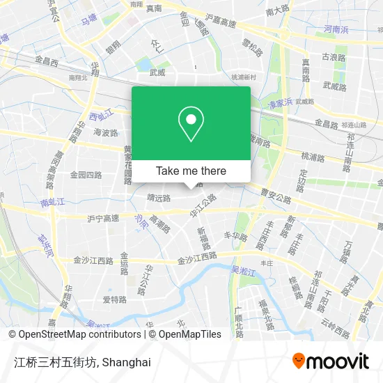 江桥三村五街坊 map