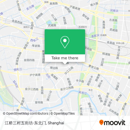 江桥三村五街坊-东北门 map