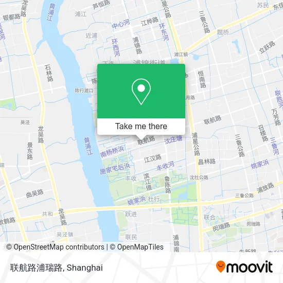 联航路浦瑞路 map