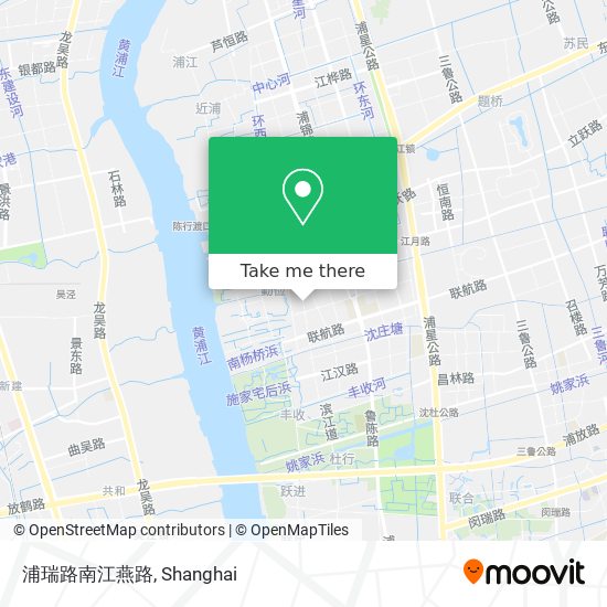 浦瑞路南江燕路 map