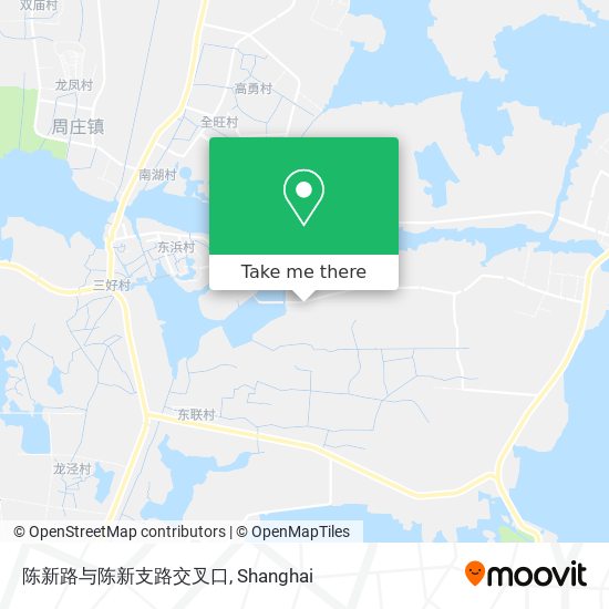 陈新路与陈新支路交叉口 map
