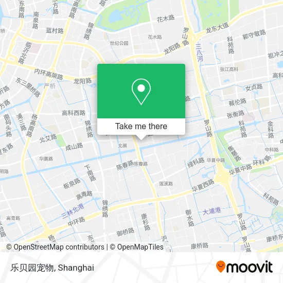 乐贝园宠物 map