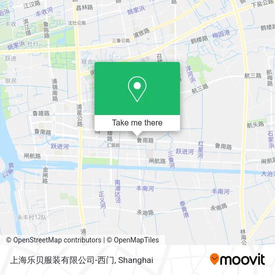 上海乐贝服装有限公司-西门 map