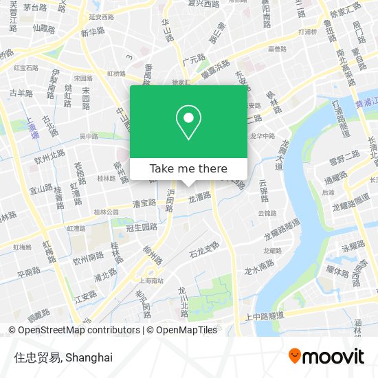 住忠贸易 map