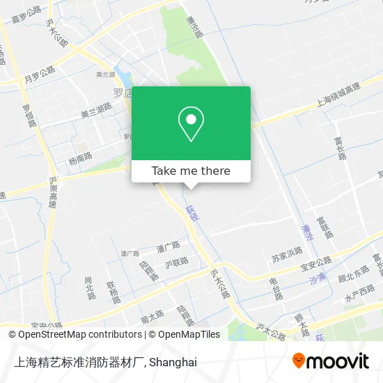 上海精艺标准消防器材厂 map