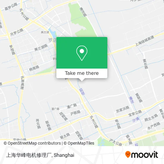 上海华峰电机修理厂 map