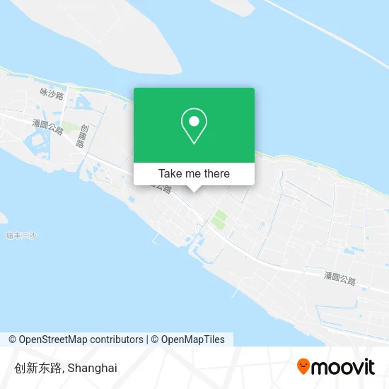 创新东路 map