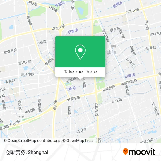 创新劳务 map