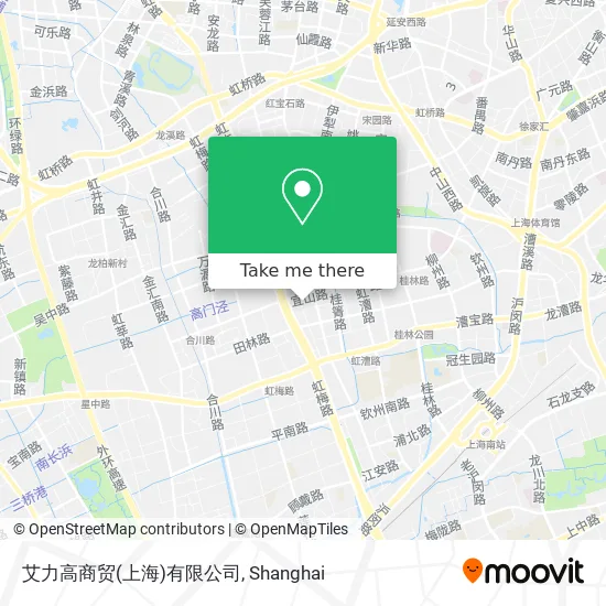 艾力高商贸(上海)有限公司 map