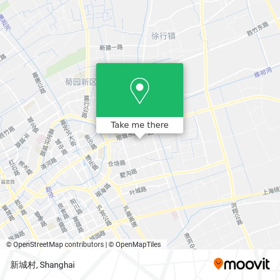 新城村 map
