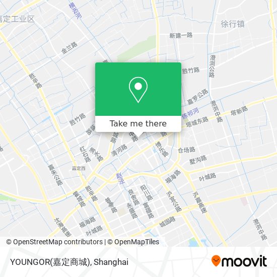 YOUNGOR(嘉定商城) map