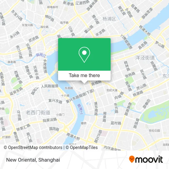 New Oriental map