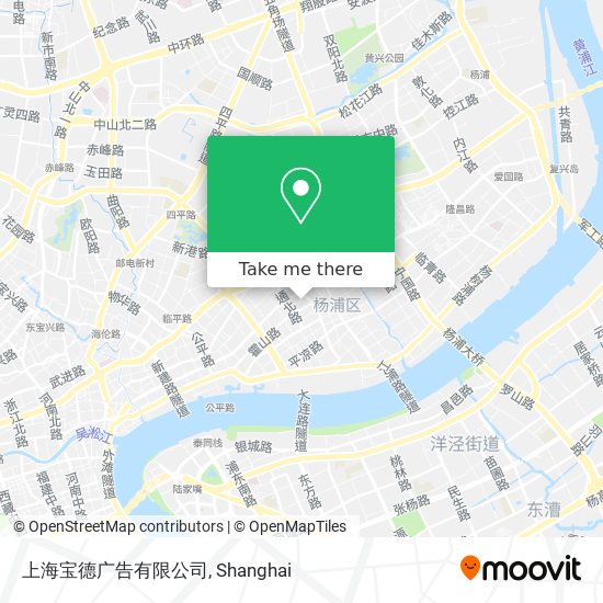 上海宝德广告有限公司 map