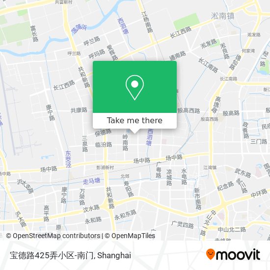 宝德路425弄小区-南门 map