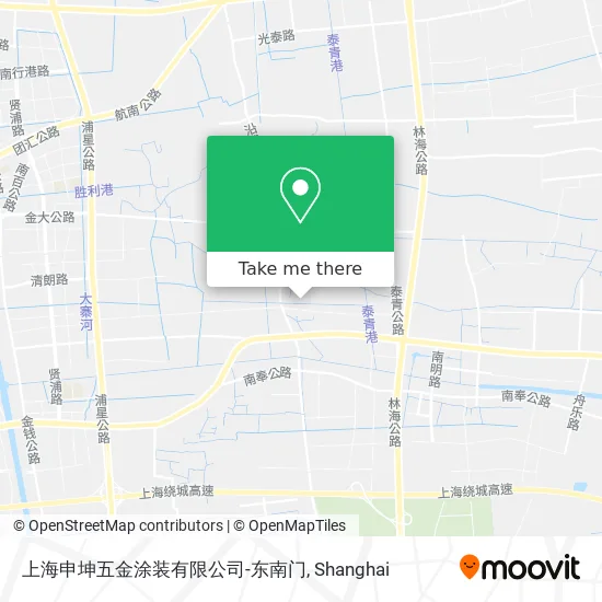 上海申坤五金涂装有限公司-东南门 map
