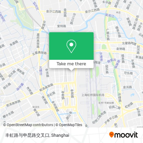 丰虹路与申昆路交叉口 map