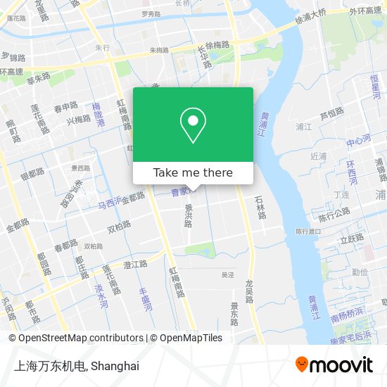 上海万东机电 map