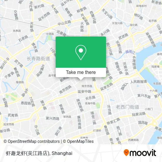 虾趣龙虾(吴江路店) map