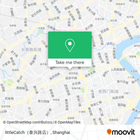 littleCatch（泰兴路店） map