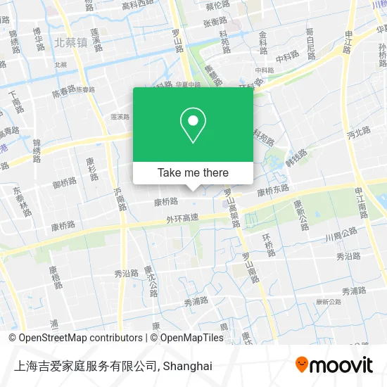 上海吉爱家庭服务有限公司 map