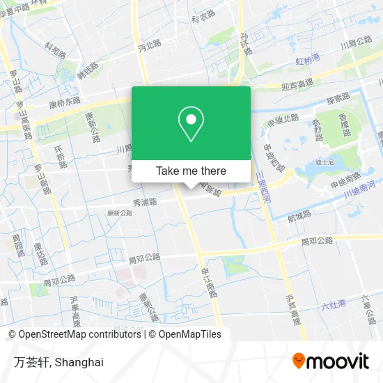 万荟轩 map
