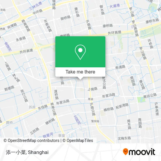 添一小菜 map