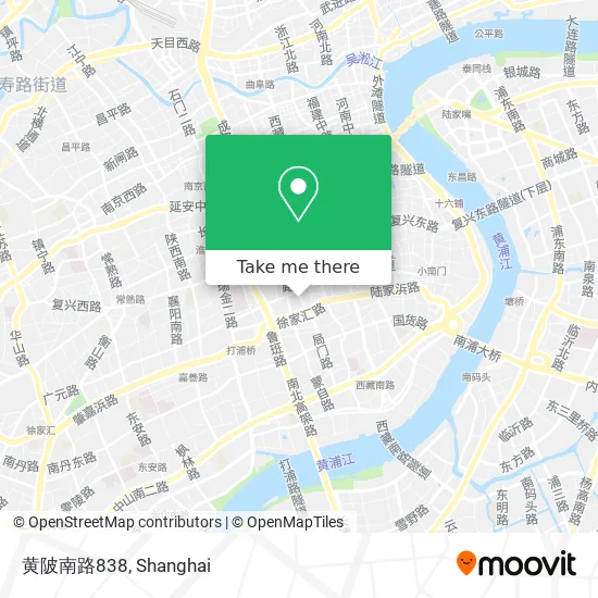黄陂南路838 map