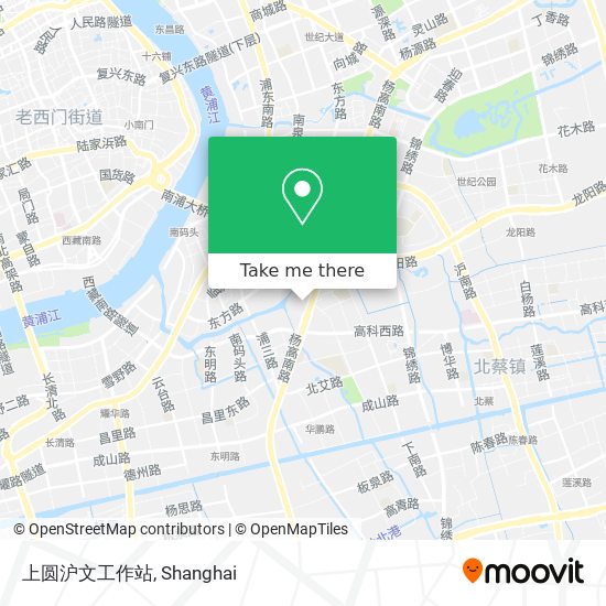 上圆沪文工作站 map