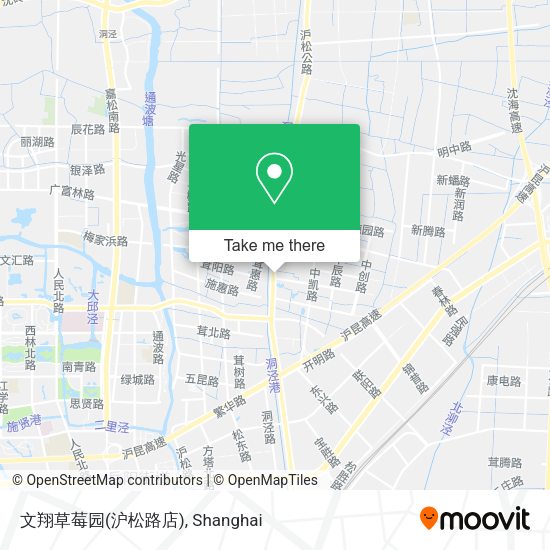 文翔草莓园(沪松路店) map