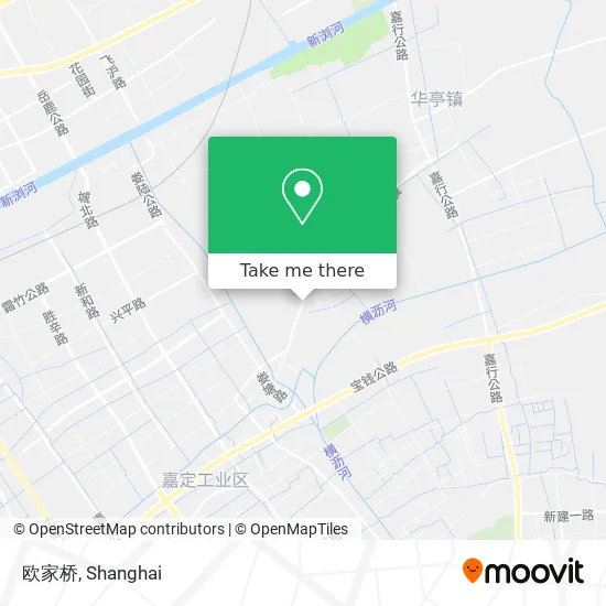 欧家桥 map