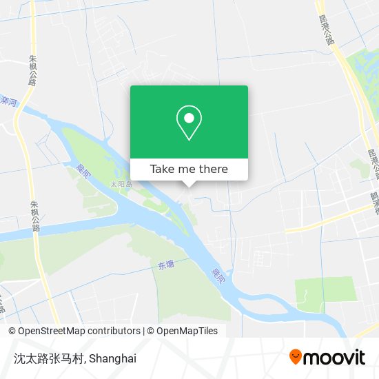 沈太路张马村 map