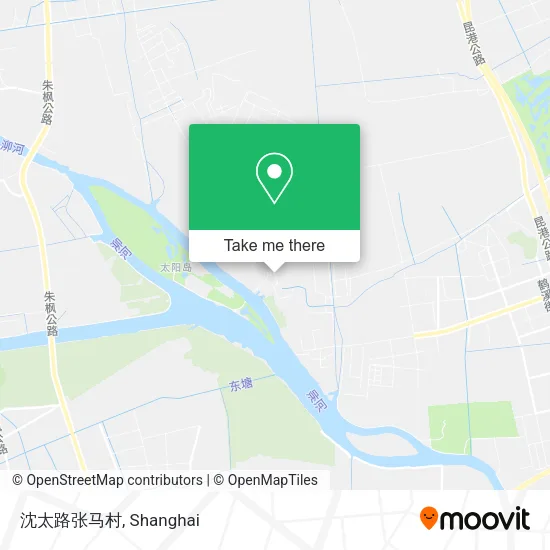 沈太路张马村 map