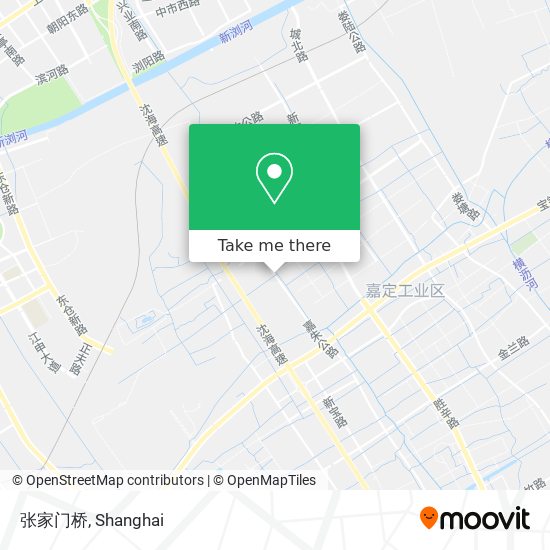 张家门桥 map