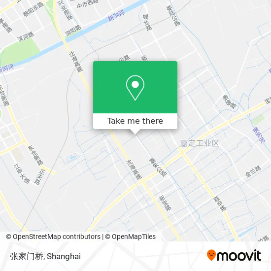 张家门桥 map