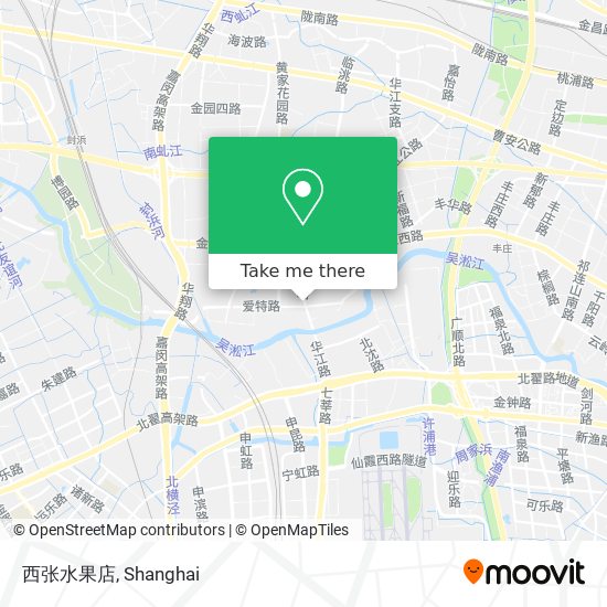 西张水果店 map