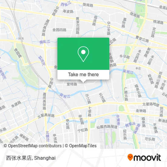 西张水果店 map
