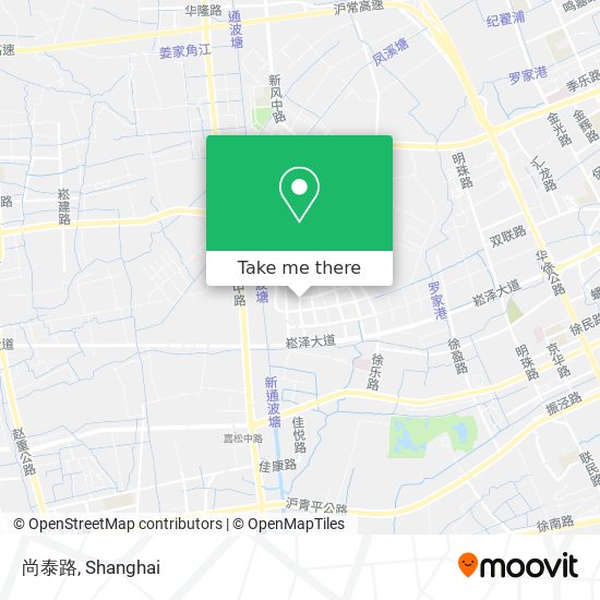 尚泰路 map