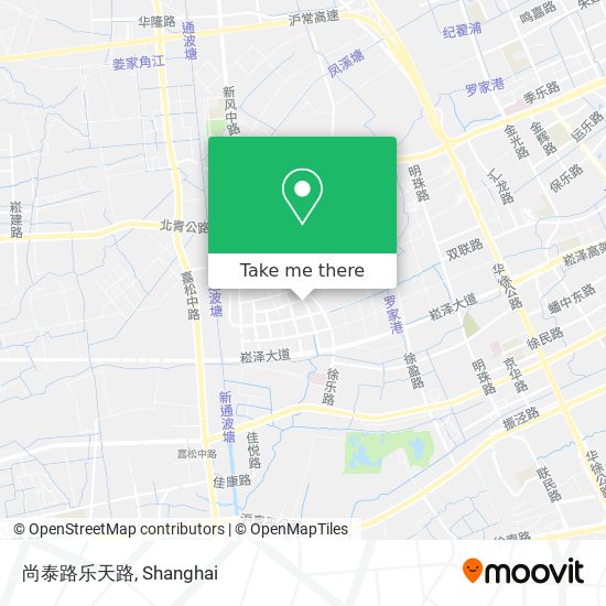 尚泰路乐天路 map