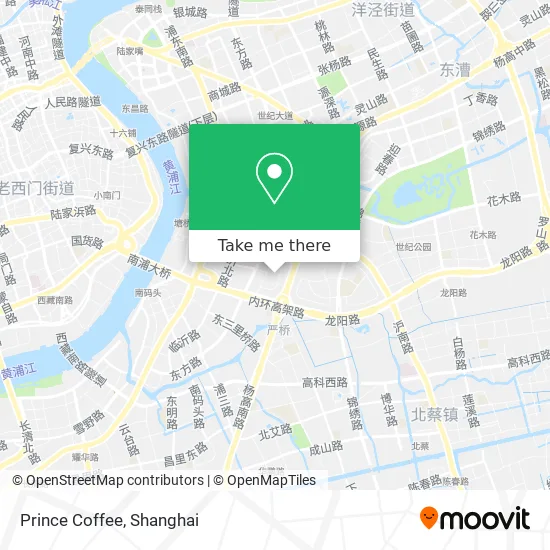 Prince Coffee map