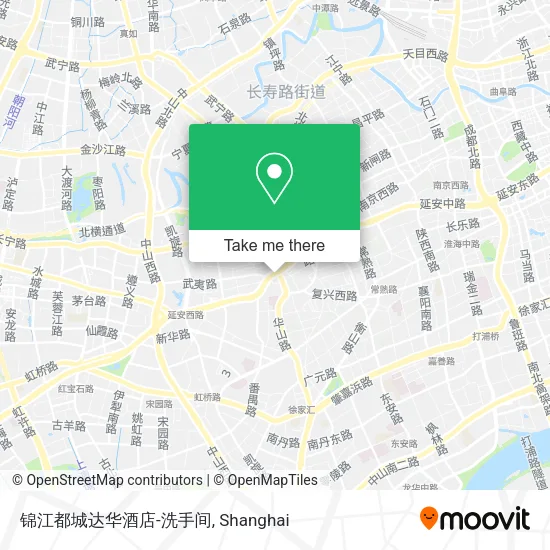 锦江都城达华酒店-洗手间 map
