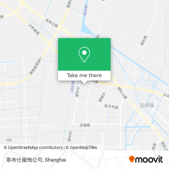 寒布仕服饰公司 map